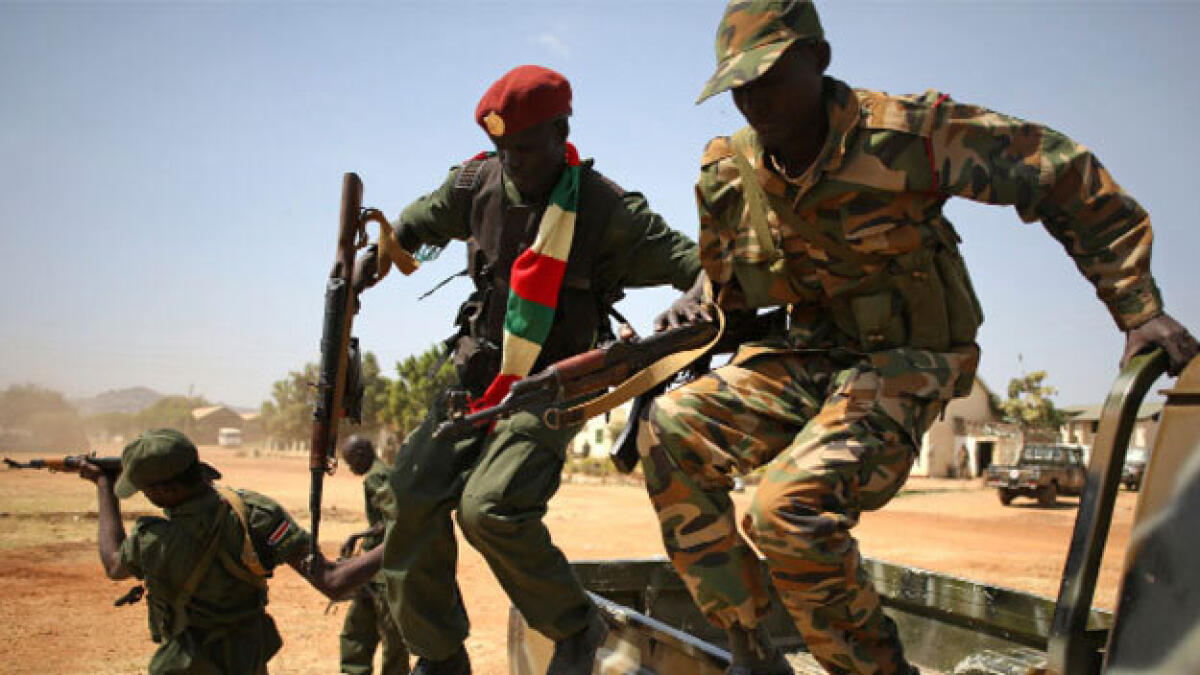 South Sudan army ready to march on rebel-held town: Kiir