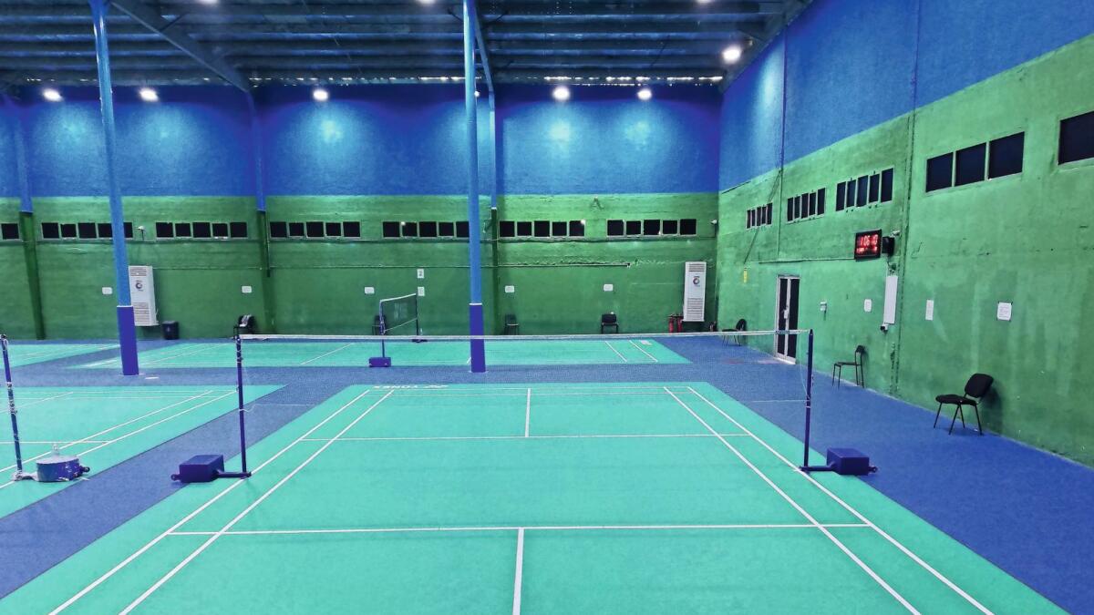 Badminton facility