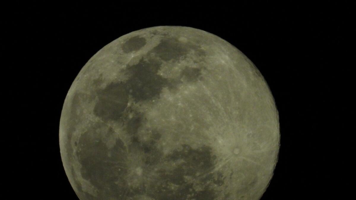 The first super moon of the year occurred last month. Two more are expected to take place in April and May.