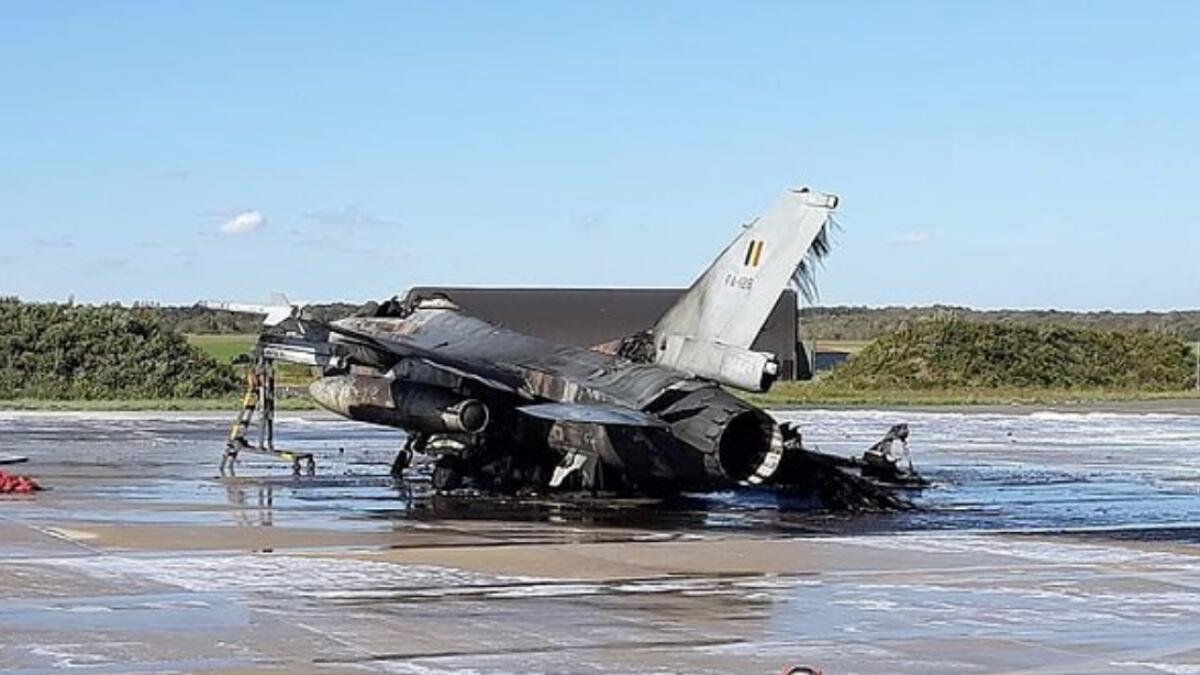 Mechanic shoots down fighter jet during maintenance