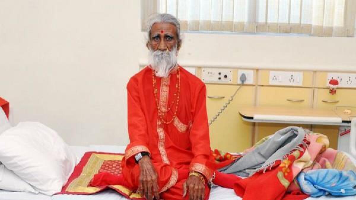 Indian, yogi, lived, without, food, water, dies, Prahlad Jani