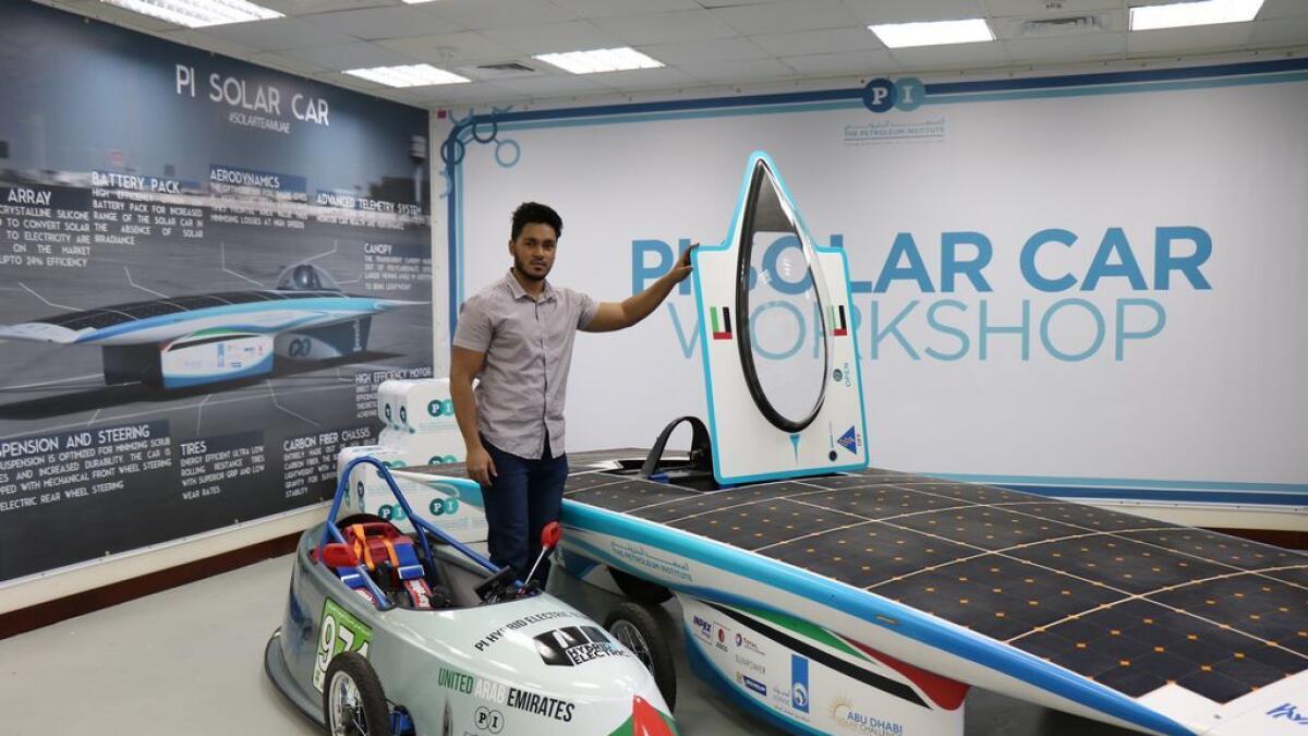 Made in UAE solar car races to fame