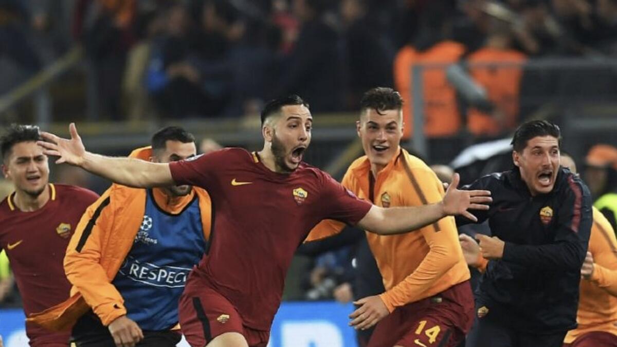 Roma dreaming of Kiev after magical recovery against Barcelona