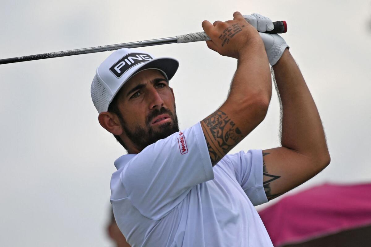 Matthieu Pavon of France is joint leader at Sun City. - AP