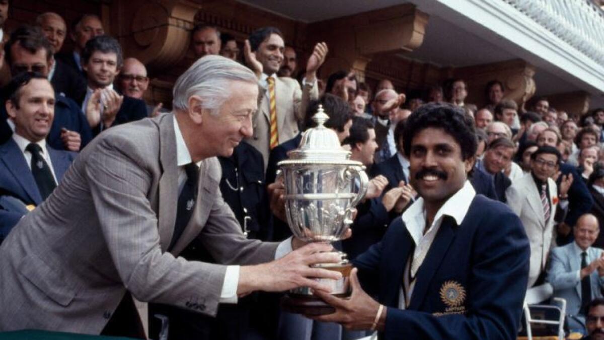 Kapil's finest moment in the Indian jersey came when he led the team to a historic World Cup title at the iconic Lord's in 1983 (ICC Twitter)