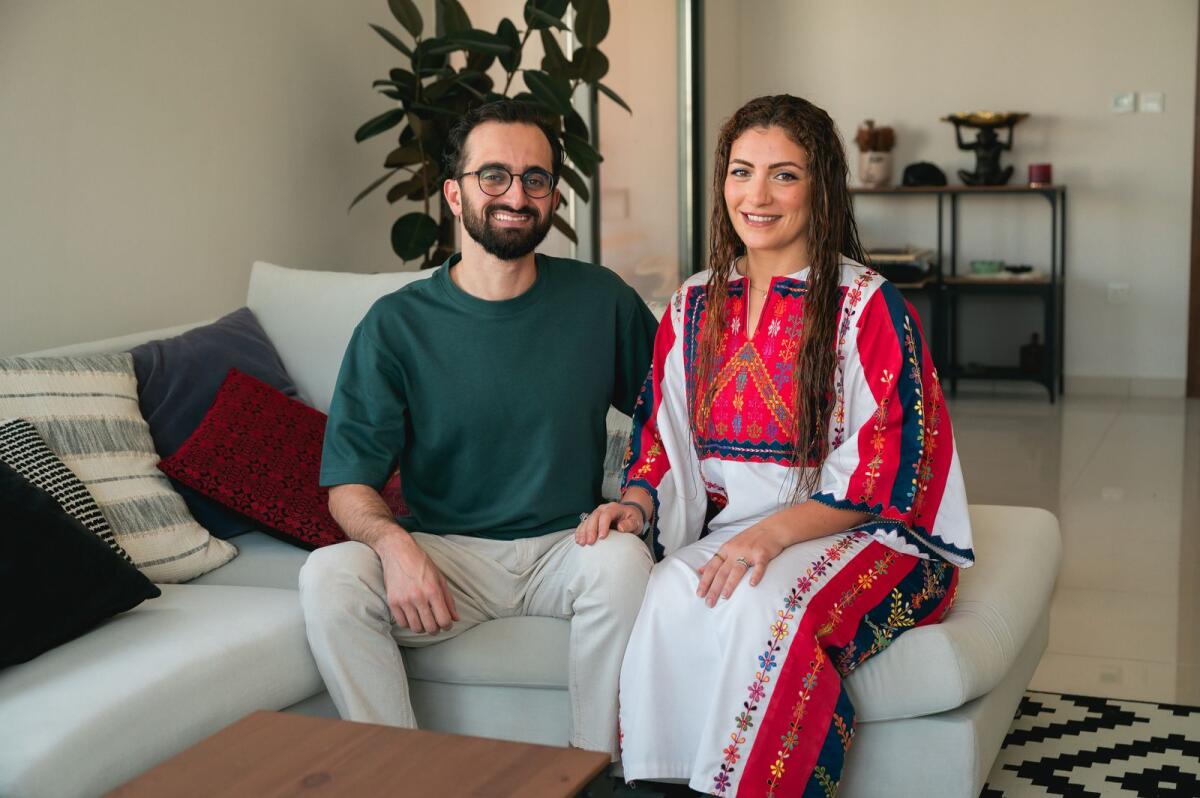 Aziz Khatib and Tala Hammash. Photo: Neeraj Murali