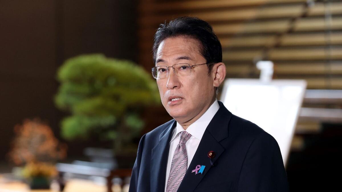 Japan's Prime Minister Fumio Kishida who triumphed in elections last month, had pledged to deliver a huge spending programme. – AFP