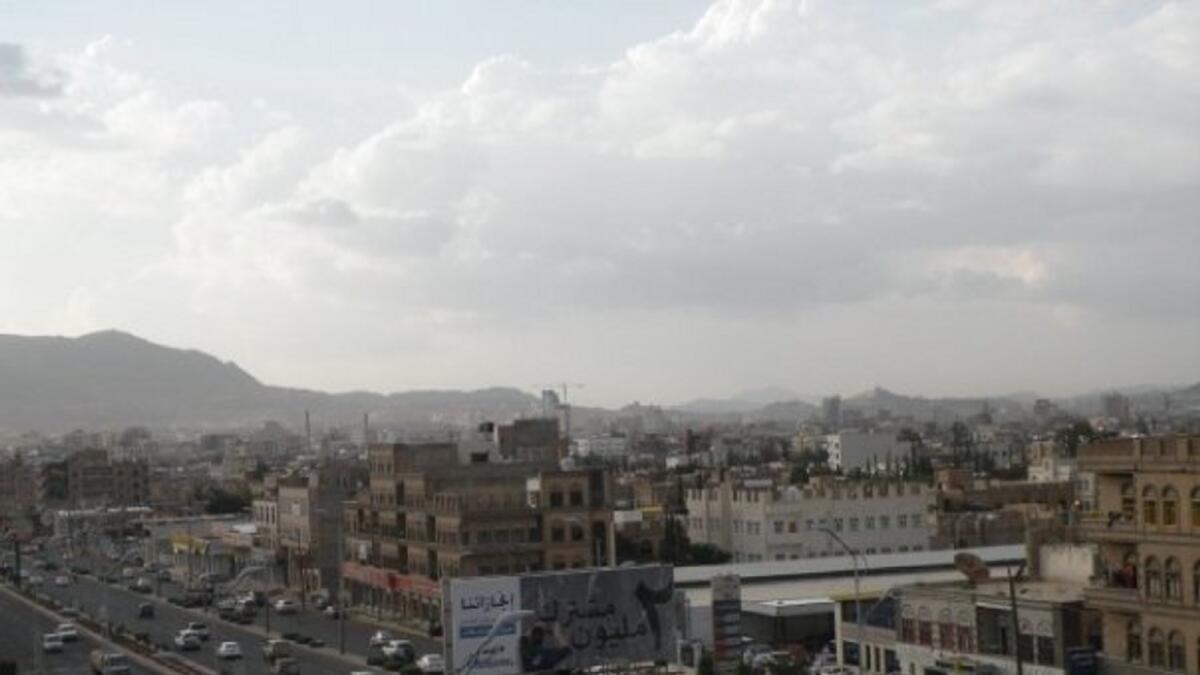 A view of Shahrah e Sitteen, Sana’a, Yemen, circa 2009. Photo: Mahwash Ajaz