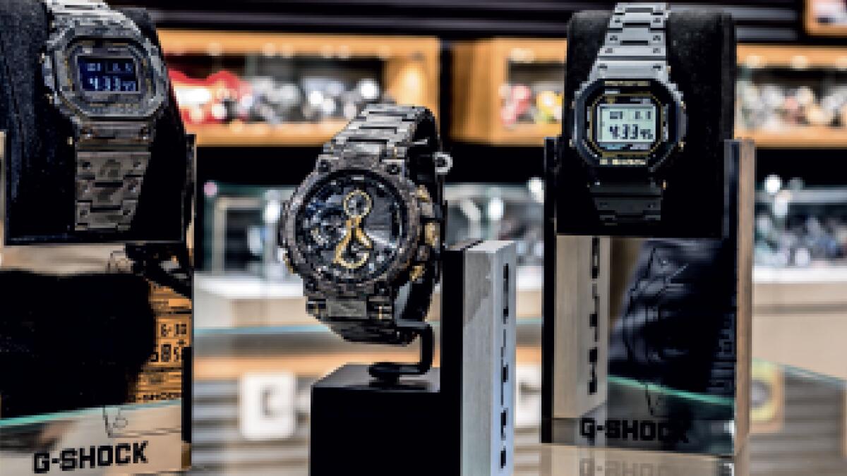 TIMELESS: G-Shock continues to be wearer's favourite, notably in the UAE and Saudi Arabia