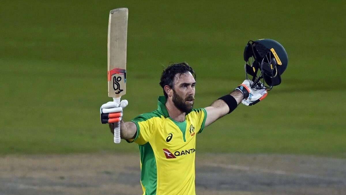 Glenn Maxwell scored a brilliant hundred in the series decider against England. (AFP)