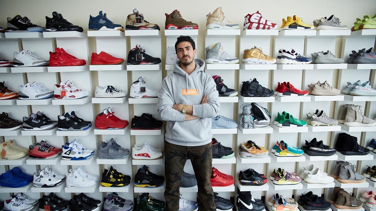 “If I were to sum it up in just one word, it would be HYPEBEAST!”— Mohamed Al Safar, owns 1,000+ pairs