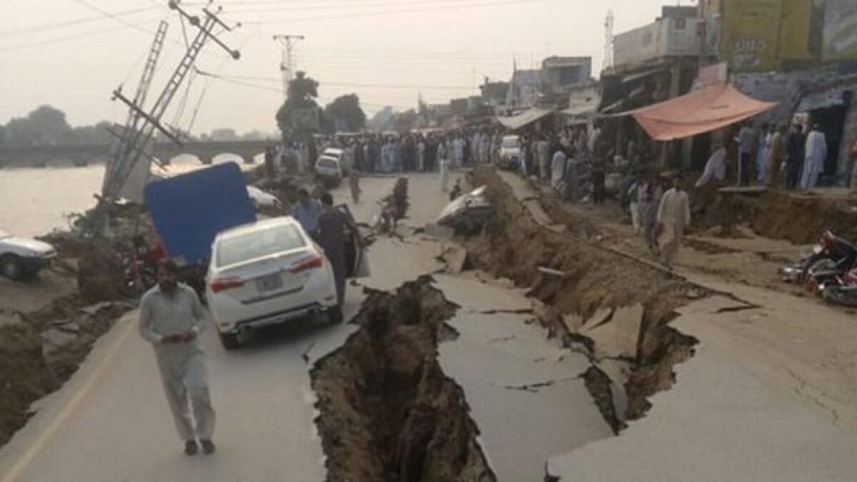 Pakistan, earthquake, tremor, aftershock