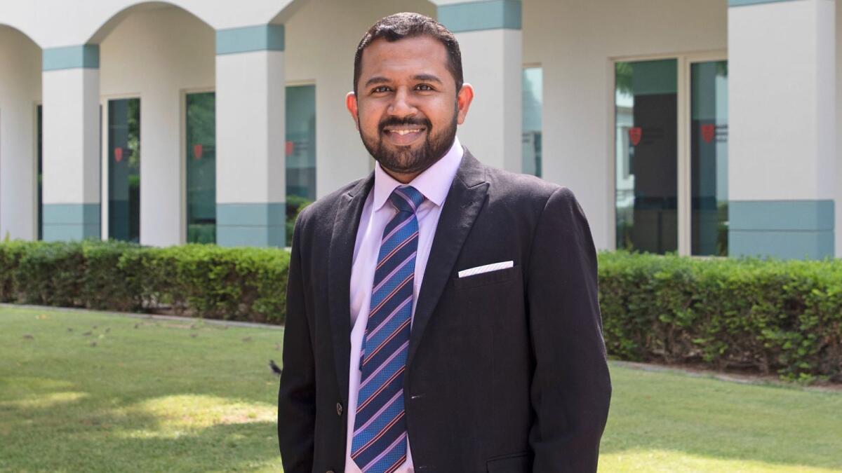 Dr. Sreejith Balasubramanian, Head, Centre for Supply Chain Excellence, and Chair of the Research Committee at Middlesex University Dubai. - Supplied photo