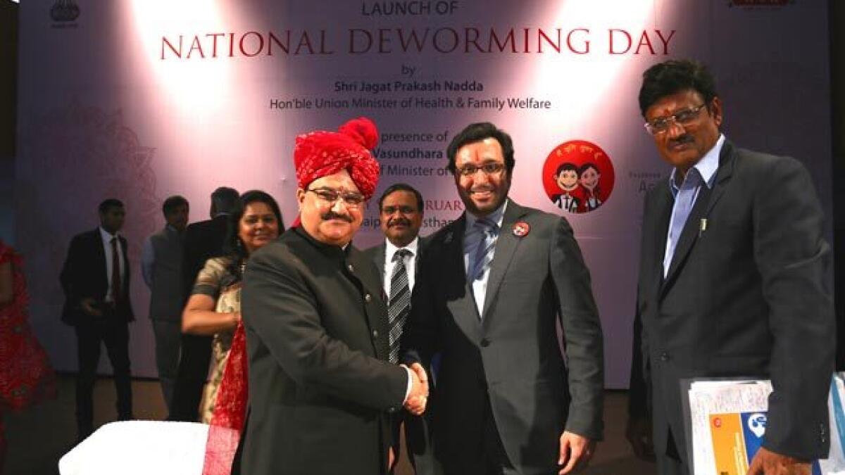 Dubai Cares contributes Dh11 million to deworming program in India