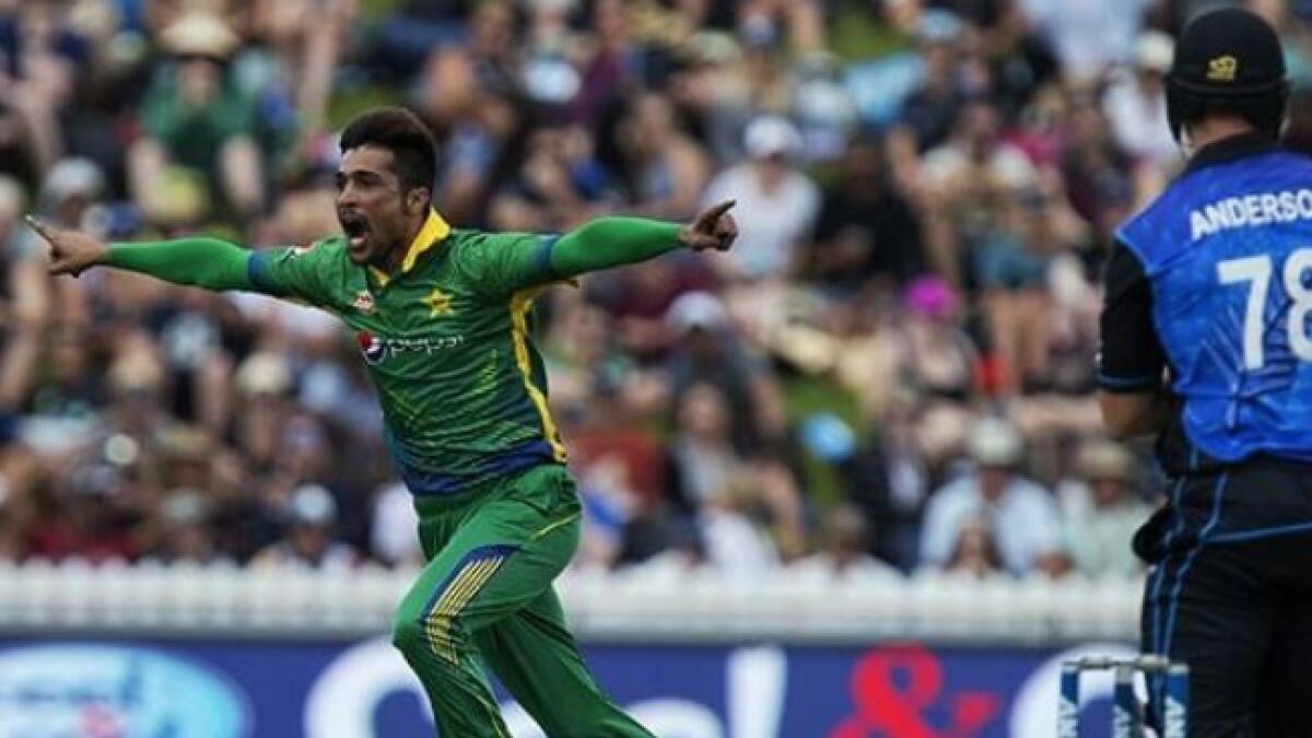 Star bowler Amir reacts to Pakistans loss vs India in World Cup match