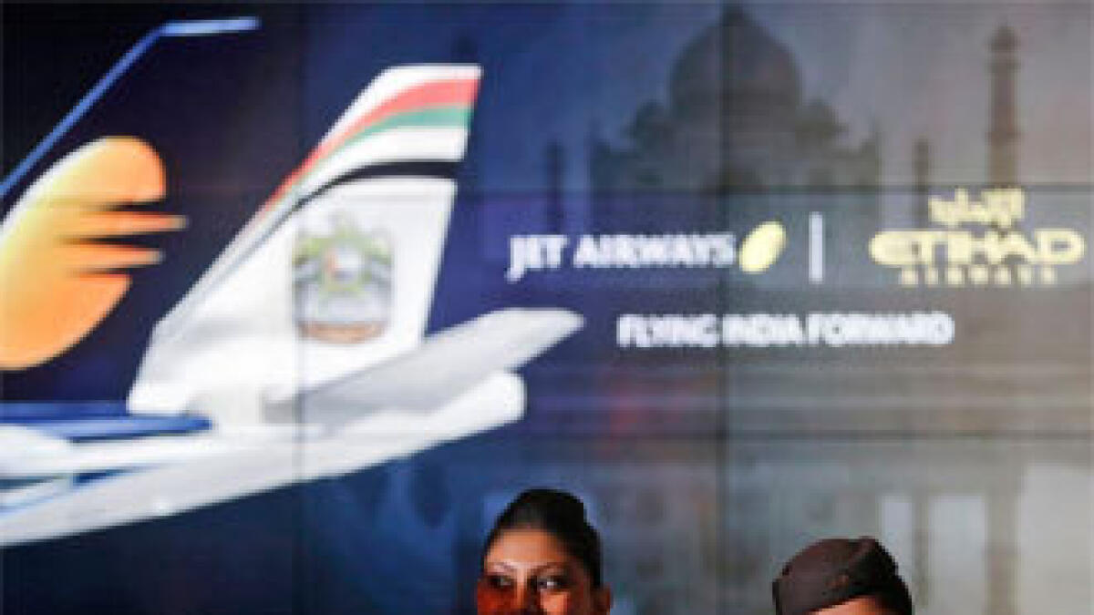 India’s Jet Airways eyes profit by 2017 with boost from Etihad