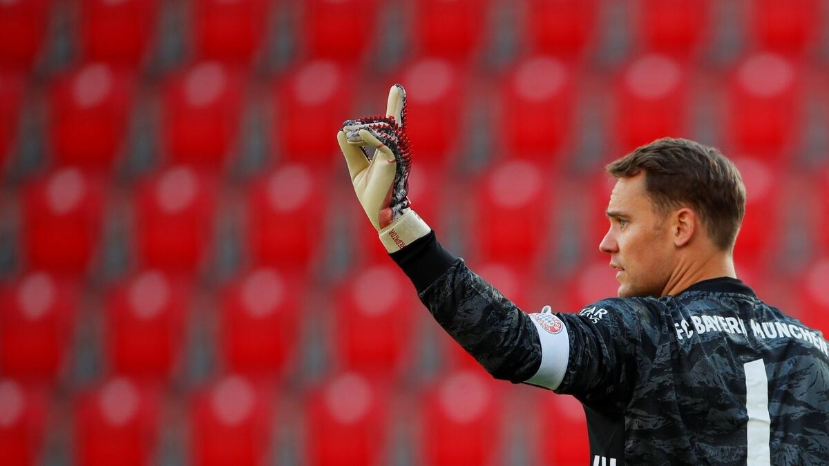 Bayern goalkeeper Manuel Neuer said it was 'a question of motivation, of attitude' to succeed without fans in the stadium