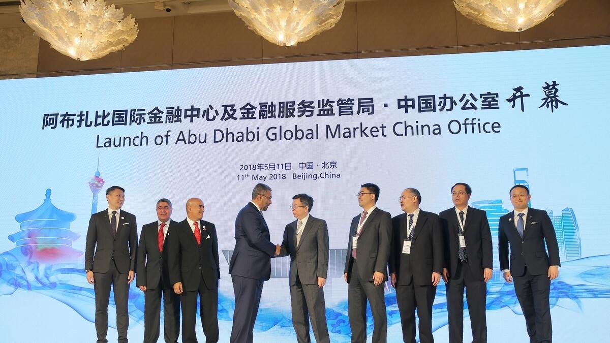 Abu Dhabi Global Market opens representative office in China