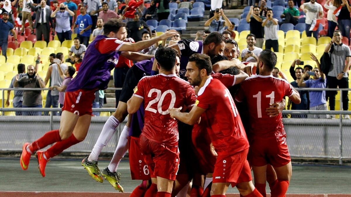 Somahs late penalty keeps Syrias World Cup dream alive