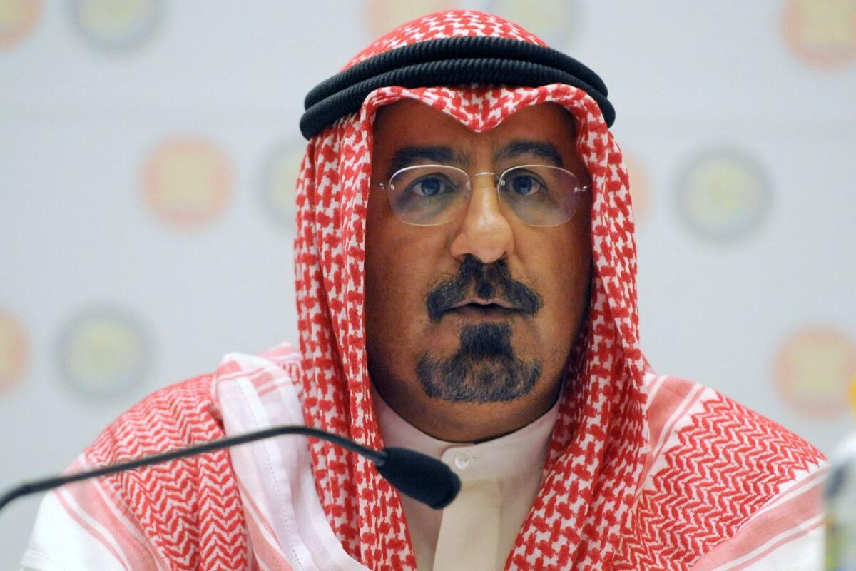 Sheikh Mohammed Sabah Al Salem Al Sabah. — AFP file