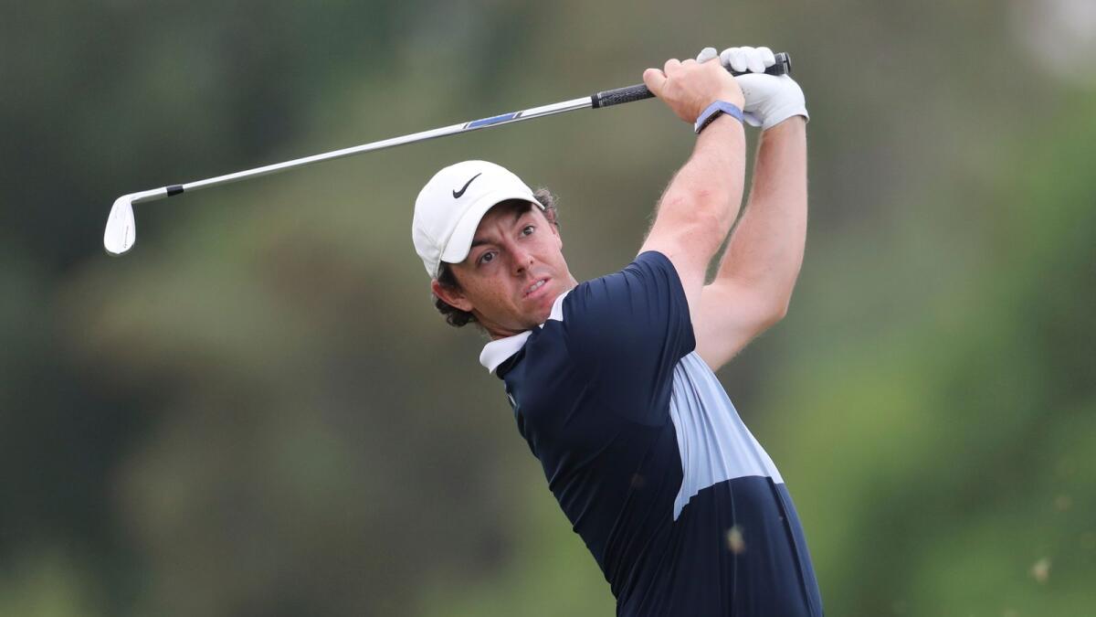 Rory McIlroy feels he could have done even better after surging through his first 10 holes in five under before eight successive pars. — AP