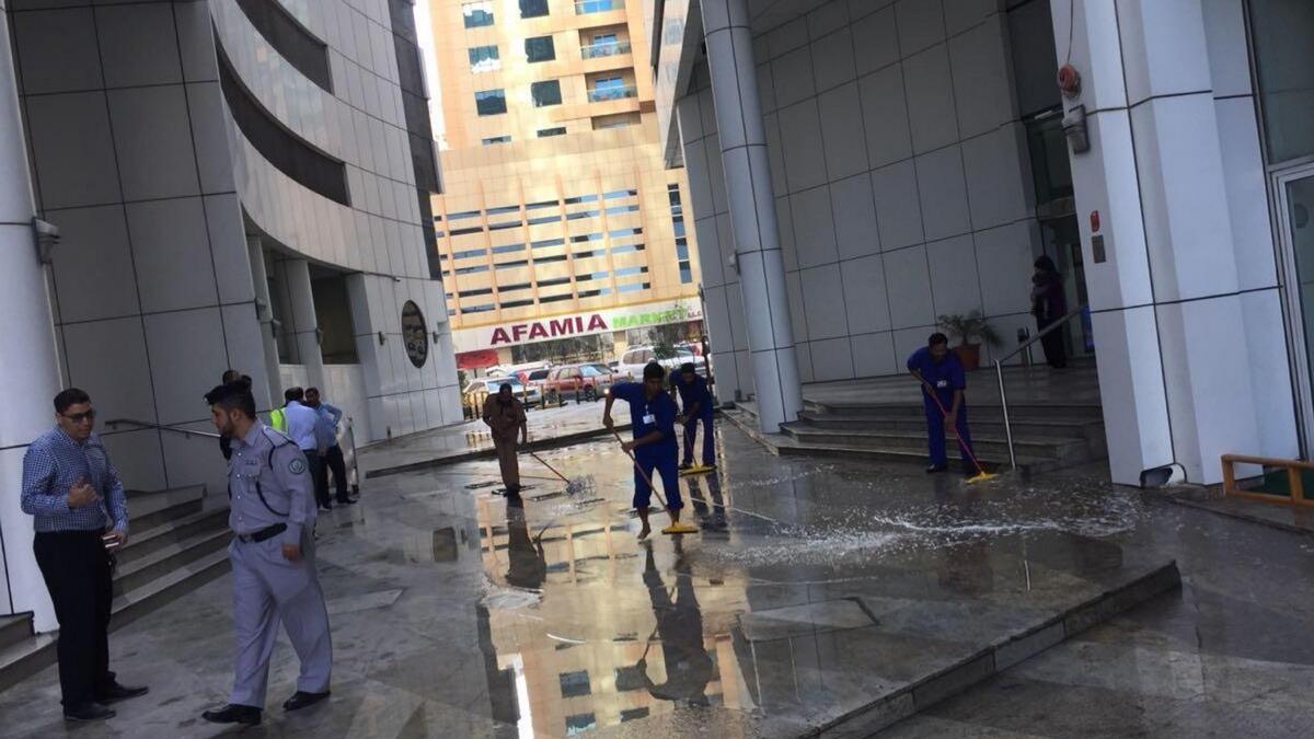 Seven injured as fire breaks out in Sharjah flat
