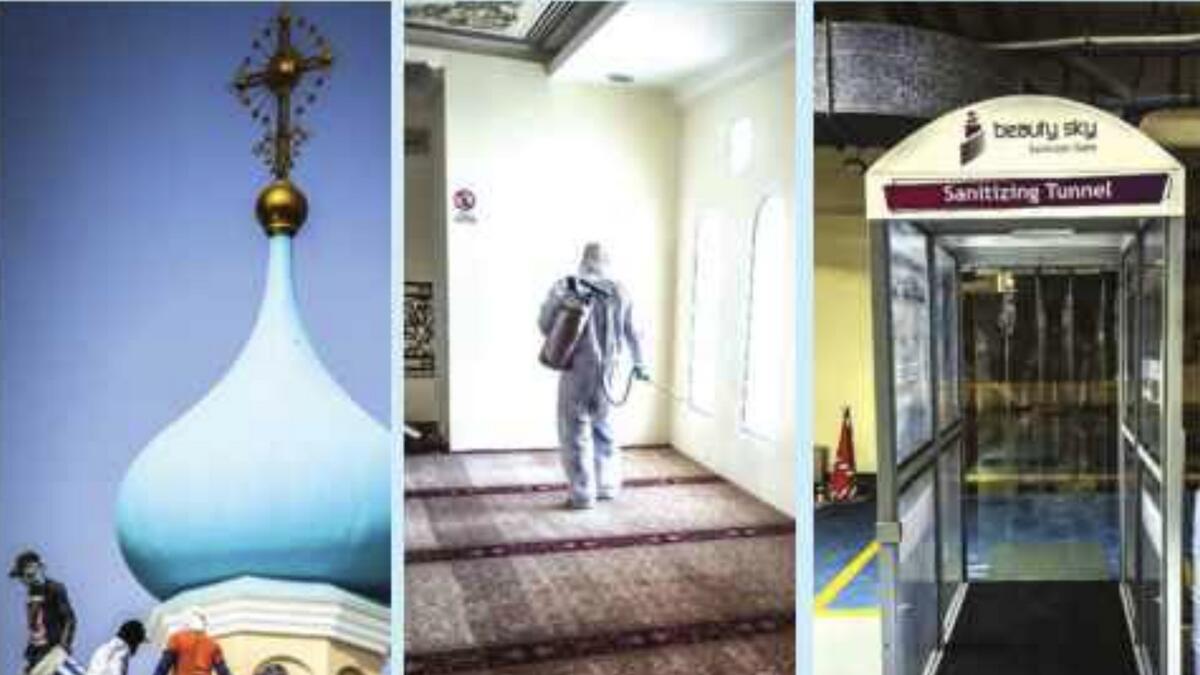 Houses of worship, Dubai, prepare, reopen, coronavirus, Covid-19, safety, measures