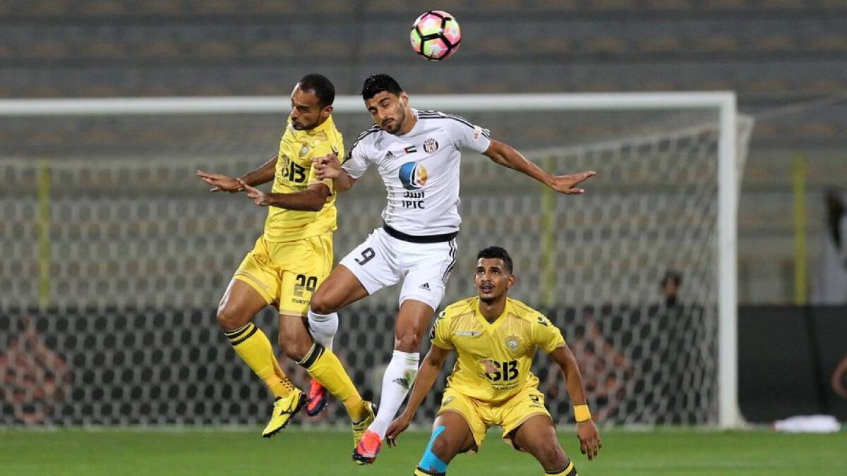 Football: Al Jazira go top for a day in Arabian Gulf League