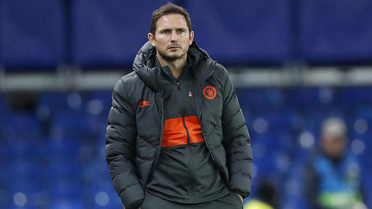 Frank Lampard helped Chelsea to the fourth spot in the Premier League before the season was abruptly halted in March. -- Agencies