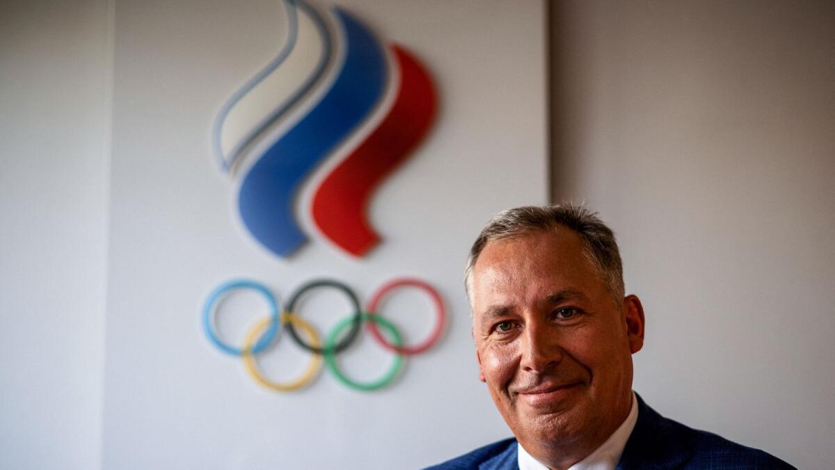 Stanislav Pozdnyakov, head of Russia's Olympic Committee. (AFP)