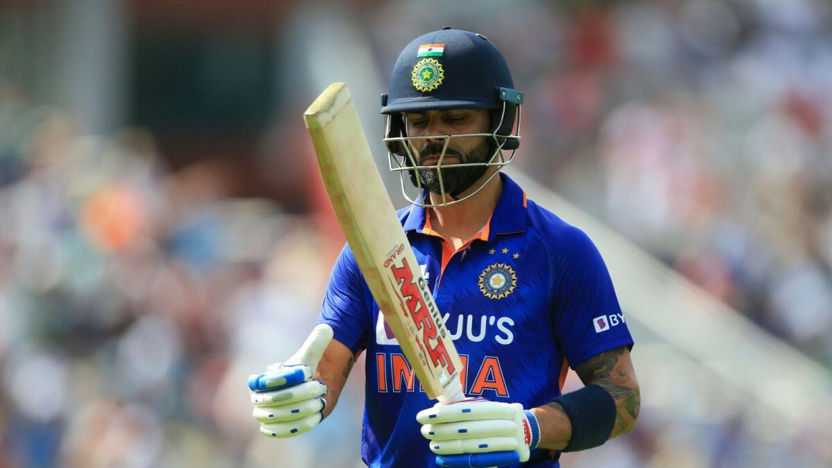 Indian batsman Virat Kohli. (AFP)