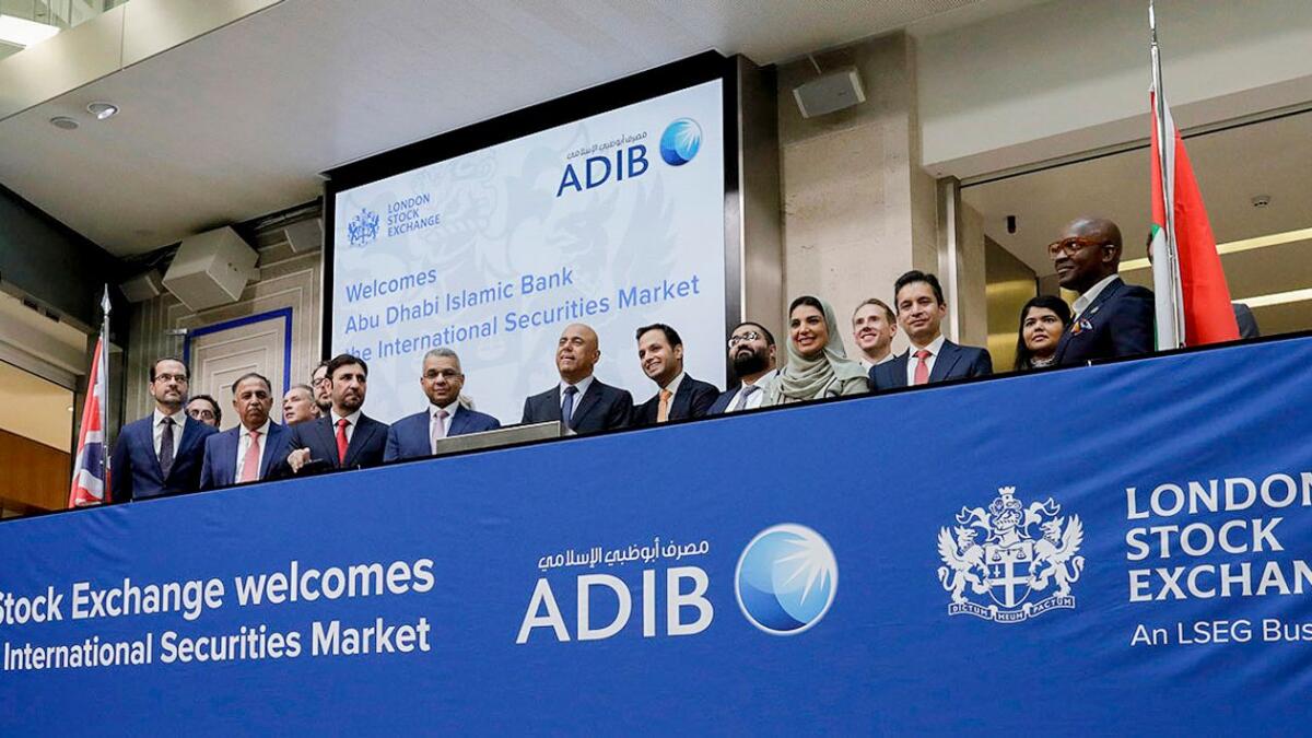 The market opening ceremony was graced by a senior representative from the UAE embassy in the UK, along with senior representatives from ADIB, and other distinguished guests including ADIB’s Group Chief Executive Officer, Nasser Al Awadhi. — Supplied photo