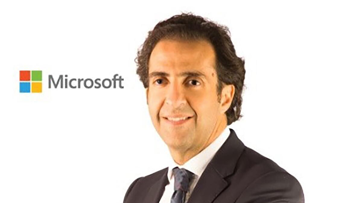 Naim Yazbeck, regional director, Enterprise and Partner Group (EPG), Microsoft UAE. — Supplied photo