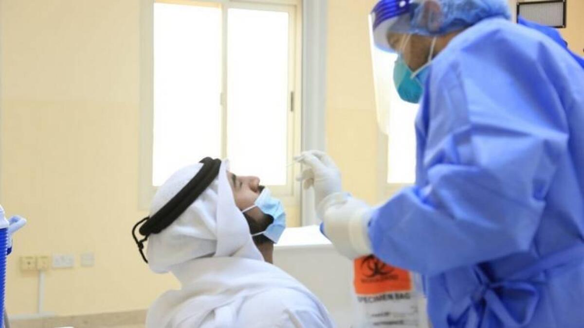 Combating coronavirus, Testing campaign, contains, Covid-19, spread, Al Dhafrah, industrial areas