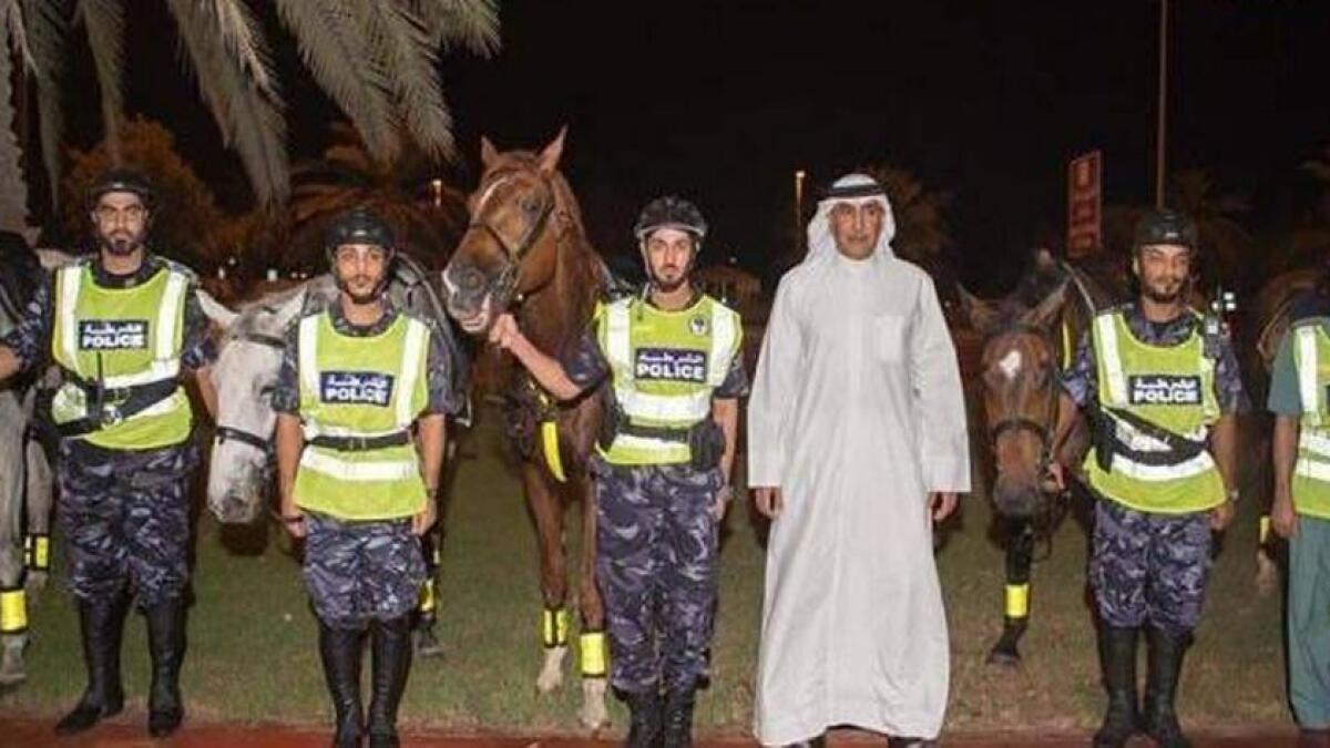 Horseback Police are back in Abu Dhabi