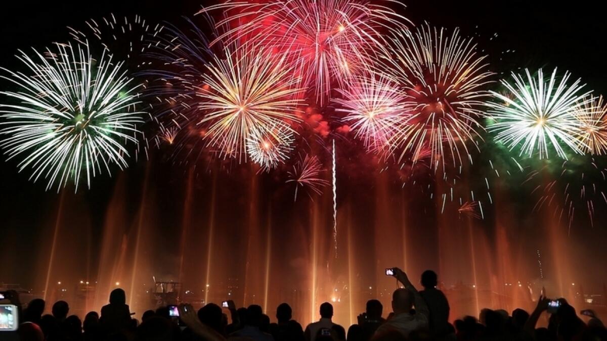 Earlier, it was announced that fireworks to ring in New Year 2020 at Dubai's Burj Khalifa will begin at 11.57pm, and should last for five minutes.