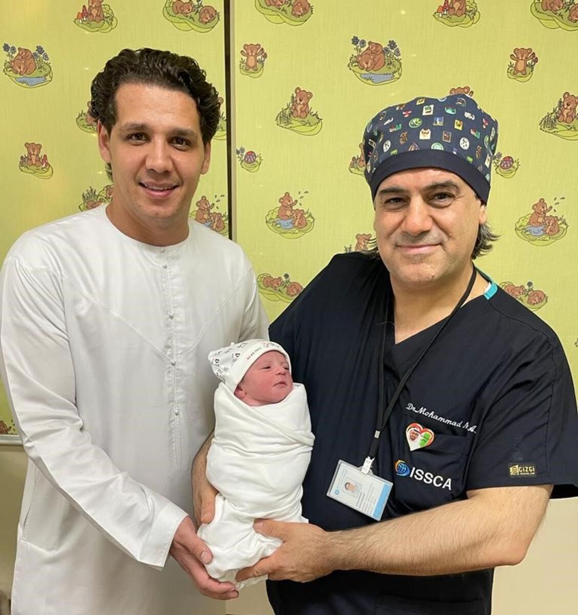 Baby girl Almas at NMC Royal Hospital Sharjah
