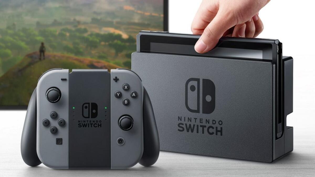 The Nintendo Switch is a portable console that promises fun on the go.