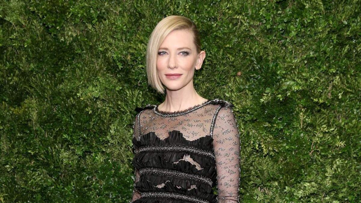 Cate Blanchett honoured at Museum of Modern Arts film benefit