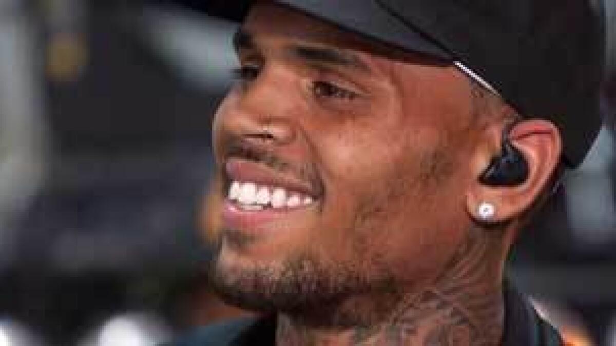 Chris Brown out of jail