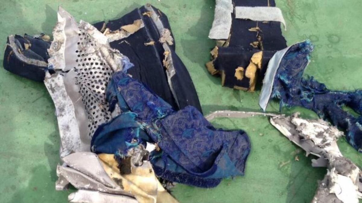 Traces of explosives found in EgyptAir crash