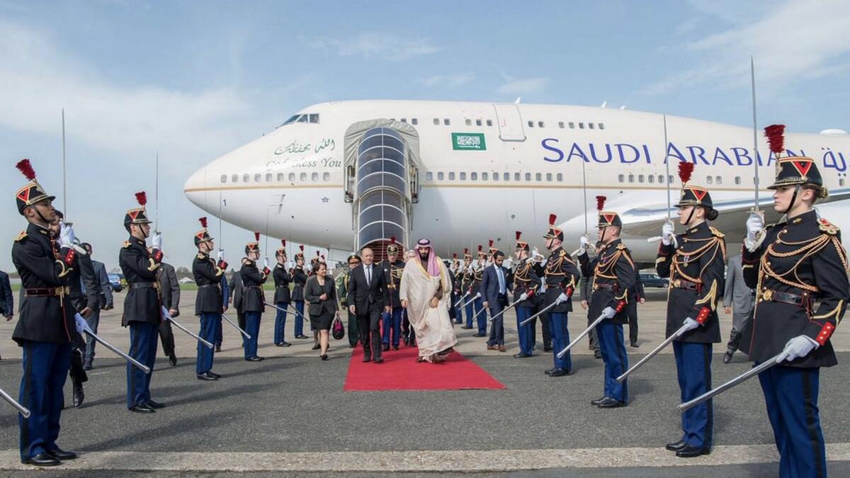 Saudi Crown Prince kicks off official visit to Paris