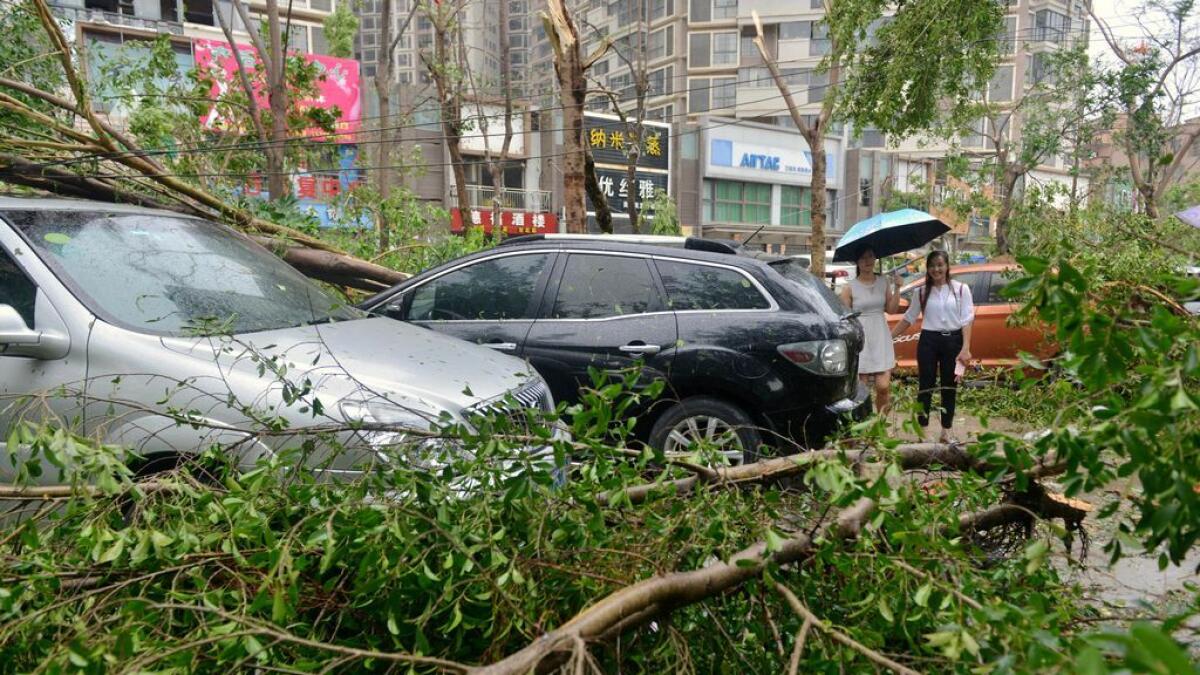 28 dead, 15 missing after typhoon lashes China