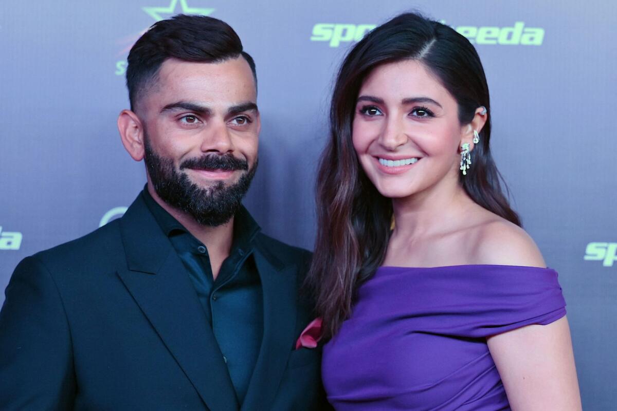 Indian cricketer Virat Kohli and his wife Anushka Sharma have been invited by Puma and are brand ambassadors to. - AFP