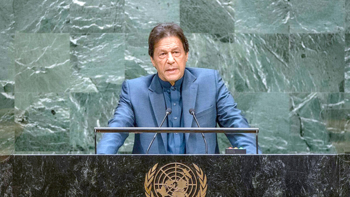 Imran Khan, Kashmir, prophet Muhammad (PBUH), UN, blasphemy