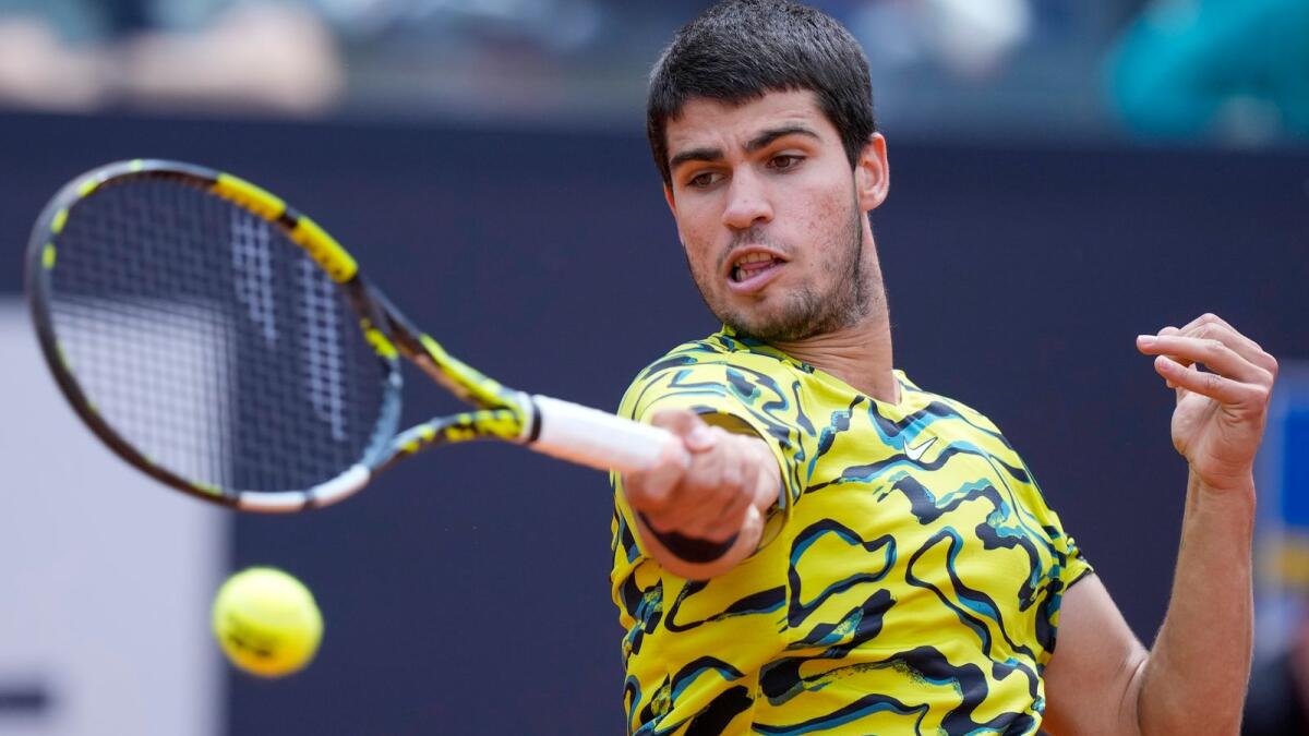 Carlos Alcaraz has emerged as a top contenders trying to deny Novak Djokovic another Grand Slam success in Paris.  - AP