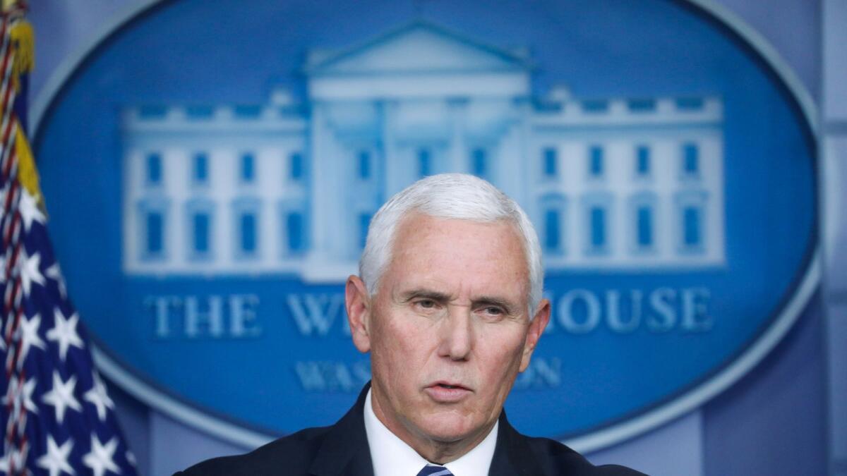 US Vice-President Mike Pence is poised to get the Covid-19 vaccine on Friday.