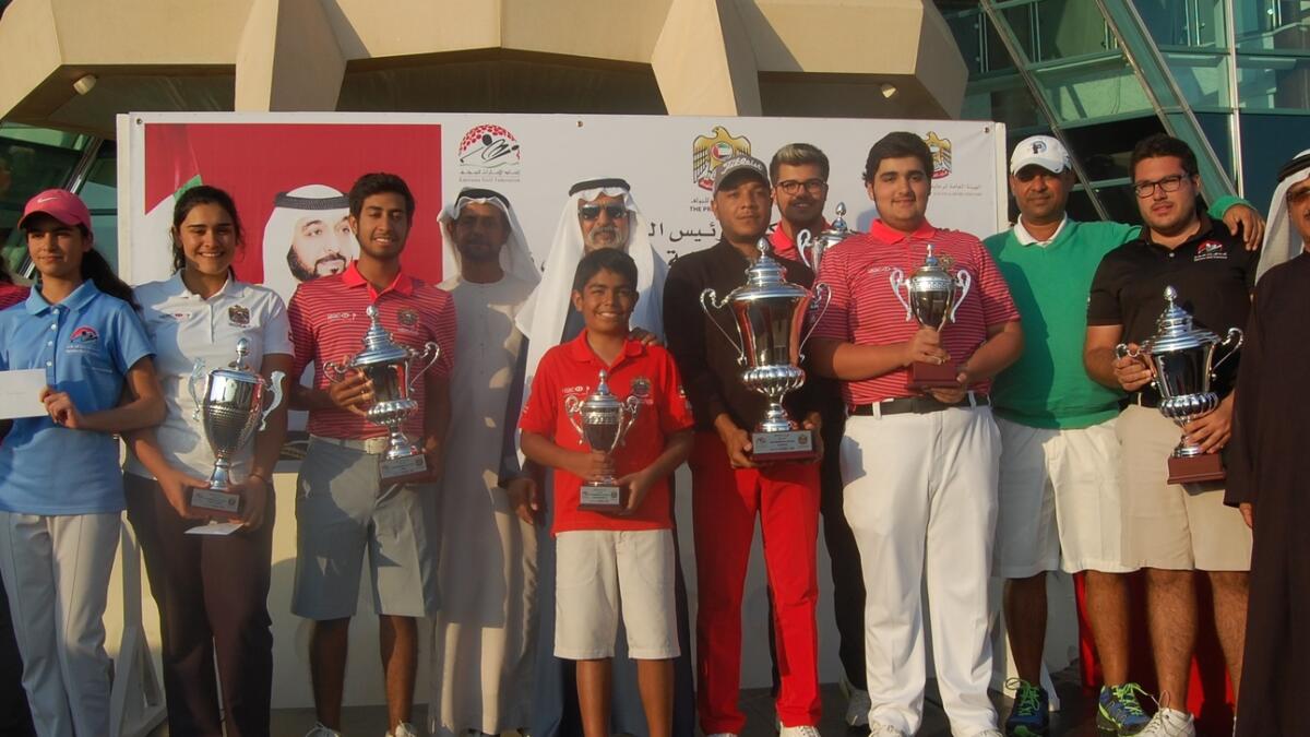 Hamood wins title in golf tournament play-off