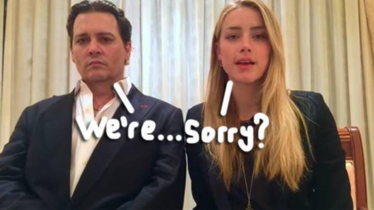 WATCH: Johnny Depp makes fun of Australian dog apology video 