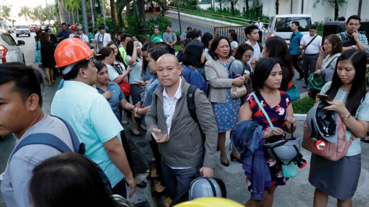 Earthquake of 6.3 magnitude strikes Philippines 		